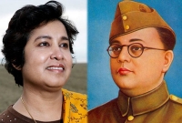 বাঙালি হওয়ায় নেতাজিকে প্রধানমন্ত্রী হতে দেয়নি : তসলিমা নাসরিন