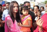 অসুস্থ মেয়েকে নিয়েই শুটিংয়ে ঐশ্বরিয়া