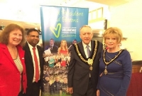  কার্ডিফ ক্যান্সার সেন্টারের জন্য দুই হাজার পাউন্ড কালেকশন