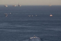 মাঝ আকাশে দুই বিমানের সংঘর্ষ, ভেঙে পড়ল সমুদ্রে