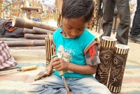 ৫ বছরের ছোট্ট ছেলের কারুকাজে মুগ্ধ হাজারও মানুষ