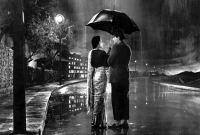  এক ছাতায় দুই মাথার রোমান্টিক প্রেম