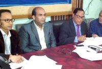 চক্ষু হাসপাতালের জমি নিয়ে প্রবাসীর সংবাদ সম্মেলন