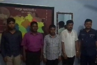 শেরপুরে সিআইডি’র ভুয়া ডিআইজিসহ চার প্রতারক গ্রেফতার