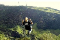 ৮ হাজার ৫৩০ ফুট উঁচু ভয়ঙ্কর এক দোলনা!