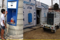 এটিএম বুথ থেকে টাকা নয়, বের হবে পানি!