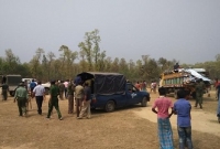 কালিয়াকৈরে বন বিভাগের অবৈধ স্থাপনা উচ্ছেদ