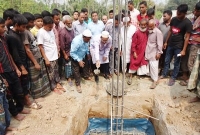  বায়তুল ছালাহ জামে মসজিদের ভিত্তি প্রস্তর স্থাপন