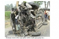 দিনাজপুরে সড়ক দুর্ঘটনায় স্কুল শিক্ষিকা ও কাজের মেয়ে নিহত
