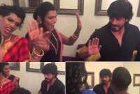 গাইলেন হিজড়ারা আর নাচলেন শাহরুখ!