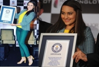 গিনেস বুকে নাম উঠল সোনাক্ষীর