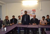 গোয়ালমারী ইউনিয়নের চেয়্যারম্যান প্রার্থী জসিম হাসান এর সমর্থনে ফ্রান্সে সভা