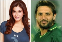 রাতের আঁধারে রাবিনা ট্যান্ডনের বোনের সাথে দেখা করেন আফ্রিদি!