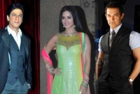 শাহরুখের পর এবার আমিরের সাথে সানি লিওন!