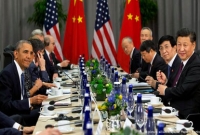 এক টেবিলে বসে ওবামাকে যা বললেন চীনের প্রেসিডেন্ট