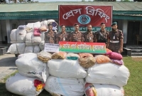  প্রায় কোটি টাকার ভারতীয় কাপড় জব্দ করেছে বিজিবি