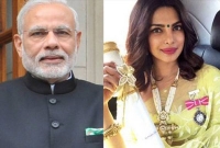 মোদির উপরে প্রিয়াঙ্কা