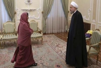 ভারতের পররাষ্ট্রমন্ত্রী সুষমা স্বরাজ হিজাব পরায় ব্যাপক হৈচৈ!