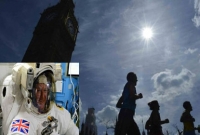 অবাক কাণ্ড, মহাকাশ থেকে লন্ডন ম্যারাথনে দৌড়াচ্ছেন এক ব্রিটিশ নভোচারী!