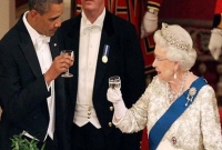 রানী এলিজাবেথের নির্দেশে কমানো হলো ওবামার নিরাপত্তা