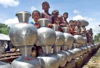 খাওয়ার পানির জন্য হাহাকার