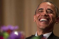  ওবামার ভাষন শুনে হেসেছেন অতিথিরা