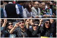 আ.লীগের হাতে লাল গোলাপ, বিক্ষুব্ধ বিএনপি