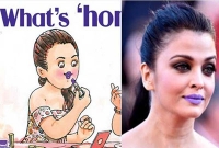 ঐশ্বরিয়ার বেগুনি লিপস্টিক ব্যঙ্গ করে তৈরি হলো বিজ্ঞাপন!