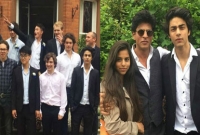 ছেলের গ্র্যাজুয়েশন অনুষ্ঠানে মেয়েকে নিয়ে শাহরুখ খান