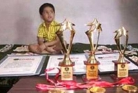 সবাইকে অবাক লাগিয়ে, ৪ বছর বয়সে ৩টি জাতীয় রেকর্ডের মালিক 'বিস্ময়বালক'
