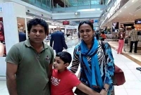 স্ত্রী ও সন্তানের সাথে সাধারণ মোশাররফ করিম