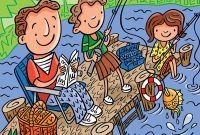 বলুন তো এখানে ৬ টা শব্দ কোথায় কোথায় লেখা আছে?