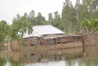 ভেঙে গেছে বেড়িবাঁধ, পানিতে সয়লাব ৩ গ্রাম