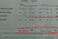 একশ’ নম্বর পরীক্ষায় ছাত্রী পেল ৫২৫!