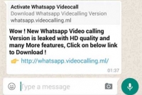হোয়াটসঅ্যাপে ভিডিও কলের মেসেজ থেকে সাবধান!