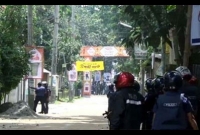 শোলাকিয়ায় হামলাস্থল ঘিরে রেখেছে পুলিশ, আটক ৮