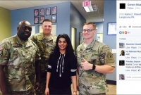 ১ম বাংলাদেশি-আমেরিকান সৈনিক হতে চলেছেন রায়না জেড মাসুদ