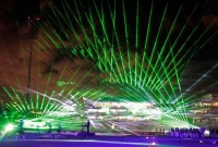 উৎসবের চোখ ধাঁধানো আলো, বিমান নিয়ে বিপদে পাইলট