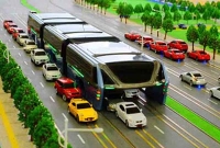 যানজটে বাসের নিচ দিয়েই চলতে পারবে প্রাইভেট কার!