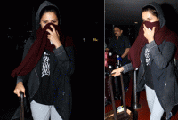 মুখ ঢেকে আবার ভারতে ফিরলেন নার্গিস!