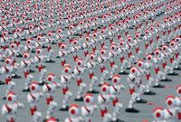 ফেস্টিভ্যালে হাজার রোবোট নাচিয়ে রেকর্ড গড়ল চীন