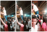 রাস্তায় রাস্তায় ঘুরে সিনেমার পোস্টার লাগালেন আরেফিন শুভ-জলি!