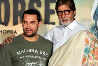 এক ফ্রেমে আমির খান আর অমিতাভ বচ্চন