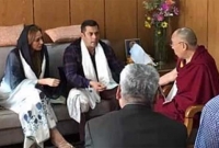 দালাই লামার সাথে একান্ত আলাপচারিতায় সালমান খান