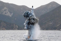 এবার ‘পানির নিচ থেকে সবচেয়ে সফল ক্ষেপণাস্ত্র পরীক্ষা’ উত্তর কোরিয়ার