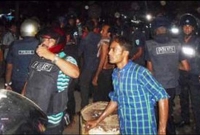 হবিগঞ্জে ৮টি গ্রামে ভয়াবহ সংঘর্ষে পুলিশসহ আহত শতাধিক