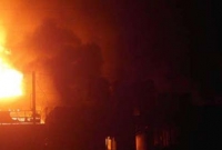 বগুড়ায় পেট্রলপাম্পে ভয়াবহ আগুন