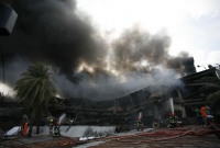 ২৪ ঘণ্টা পেরিয়ে গেলেও নেভেনি টঙ্গীর আগুন, কাজ করছে ২২টি ইউনিট ২৪ ঘণ্টা পেরিয়ে গেলেও নেভেনি টঙ্গীর আগুন, কাজ করছে ২২টি ইউনিট