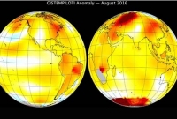 ১৩১ বছরের তাপমাত্রার রেকর্ড ভেঙেছে ২০১৬ এর আগস্ট!