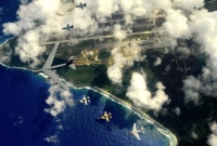 দ. কোরিয়ার আকাশে পরমাণু অস্ত্রবাহী মার্কিন যুদ্ধবিমান